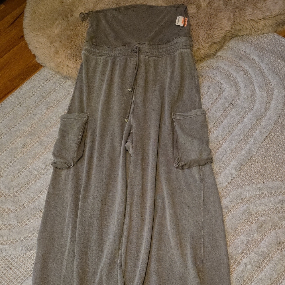 FP Movement by Free People Gray Wide Leg Pants